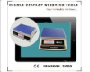 Double display weighing scale with LCD display