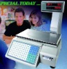 Double-faced display lable printing scale