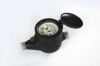 Dry dial plastic water meter