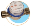 Dry-dial single-jet water meter