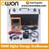 Dual Oscilloscope 100Ms/s 3.7 inch HDS3102M-N usb handheld oscilloscope