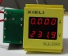 Dual display voltage meter