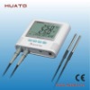 Dual external probes with alarm fuction data logger--S500DT