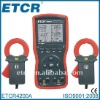 ETCR4200A Double Clamp /Three Phase Digital Phase Meter ----Manufactory, RS232 interface