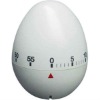 Egg shape mechanical 60 min. countdown timer