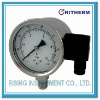 Explosion proof pressure gauge with transmitter