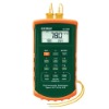 Extech 421509-NIST, Dual Input Thermometer with NIST Certificate