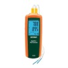 Extech TM300-NIST, Type K/J Dual Input Thermometer With Nist