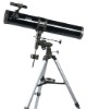 F900114 High grade 114mm equatorial newtonian reflector telescope with best price for astronomical observation