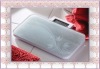 Fashionable Mini Pocket Digital Body Scale with Clock Function can show time well