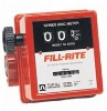 Fill Rite 807CL1 - Heavy Duty 3-Wheel Mechanical Flow Meter (Liters)