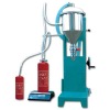 Fire extinguisher filling machine