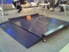 Floor scale with ramp