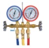 For R410 Brass Testing Manifolds CM-636-G-R410