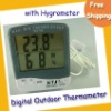 Free shipping Digital Thermometer--high quality LCD Digital Outdoor MAX-MIN Thermo & Hygrometer TA218C