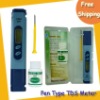 Free shipping PH Meter--Digital Pen Type PH Meter Tester Portable ph Meter