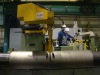 Full-body NDT testing system of seamless and Electrical Resistance Welded (ERW) tube ends with stationary probes