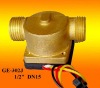 GE-302J Brass Water Flow Sensor Meter 3% Accuracy