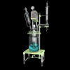 GR-10L Double-layer Glass Reaction Kettle with Variable Frequency Speed Control