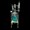 GR-80L GR Double-layer Glass Reaction Kettle with Variable Frequency Speed Control