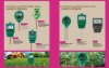 Garden plant soil moisture meter ph fertility tester