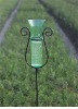 Garden plastic rain gauge