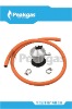 Gas pressure gas stove regulator