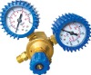 Gas pressure oxygen regulator