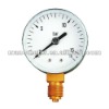 General Metal Black Case Air Pressure Gauge