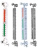 Glass level gauge/glass level indicator