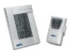 HR643 wireless thermometer with clock