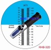 Hand held Oechsle & Brix refractometer RHB-32DATC