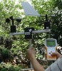 Hand-held digital wind speed and direction meter