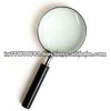 Hand-held magnifying glass