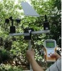 Hand-held weather station for wind