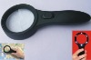Hand-hold Magnifier with LED Lights and UV Light 600559