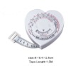 Heart shape BMI tape measure(23002)