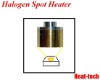 Heat source of heat power generation examination system by the Halogen Spot Heater