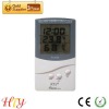 High Accuracy Digital Indoor Temperature And Humidity Meter with clock