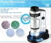 High Quality mini 20-40X Magnification Pocket Microscope