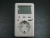 Home use 220V single phase socket plug voltage meter EU plug