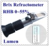 Hot Sale! Portable Brix Refractometer RHB-55 ATC