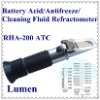 Hot Sale! Portable Hand-held Battery Acid/Antifreeze/Cleaning Fluid Refractometer RHA-200 ATC