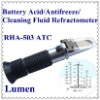 Hot Sale! Portable Hand-held Battery Acid/Antifreeze/Cleaning Fluid Refractometer RHA-503 ATC