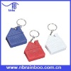 Hot selling house shape mini tape measure keychain