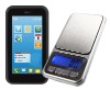 Hot selling mini cell phone electronic pocket scale 650g/0.1g 500g/0.1g 100g/0.01g