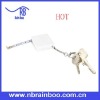 Hot selling new eco-friendly plastic keychain with 1 M tape measure for promotion