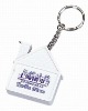 House shape tape meausre with keychain(23008)