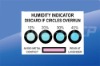 Humidity indicator Card hygrometer humidity card