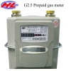 IC Prepaid diaphragm gas meter (G1.6/G2.5/G4)